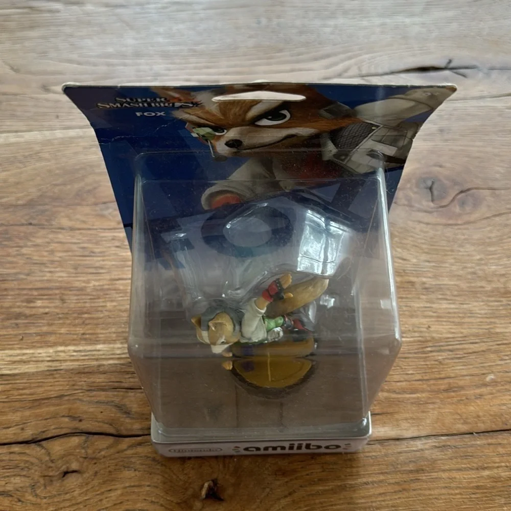 NIB Nintendo Amiibo Fox Super Smash Bros US